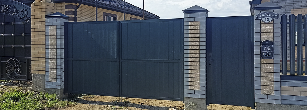 Въездные ворота в Изобильном под ключ